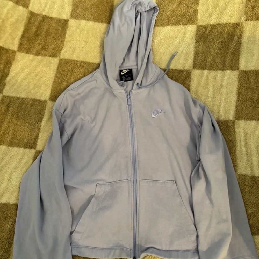 Nike Lavender Hoodie with Drawstrings